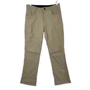 Orvis Men 34 Fleece Lined Pants Outdoor Hiking Insulated Water Repellent Utility
